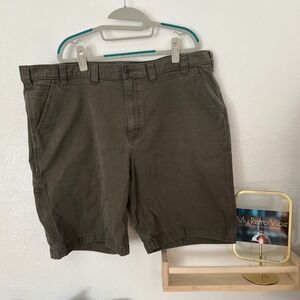 Carhartt Relaxed Fit Men's Cargo Shorts Size 44 Olive‎ Green Workwear